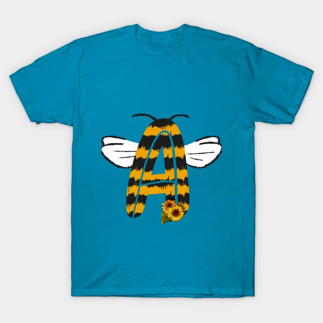 Bee Letter - A T-Shirt by Fusti